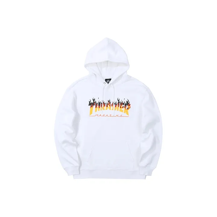 Thrasher Sweatshirts Unisex White-0