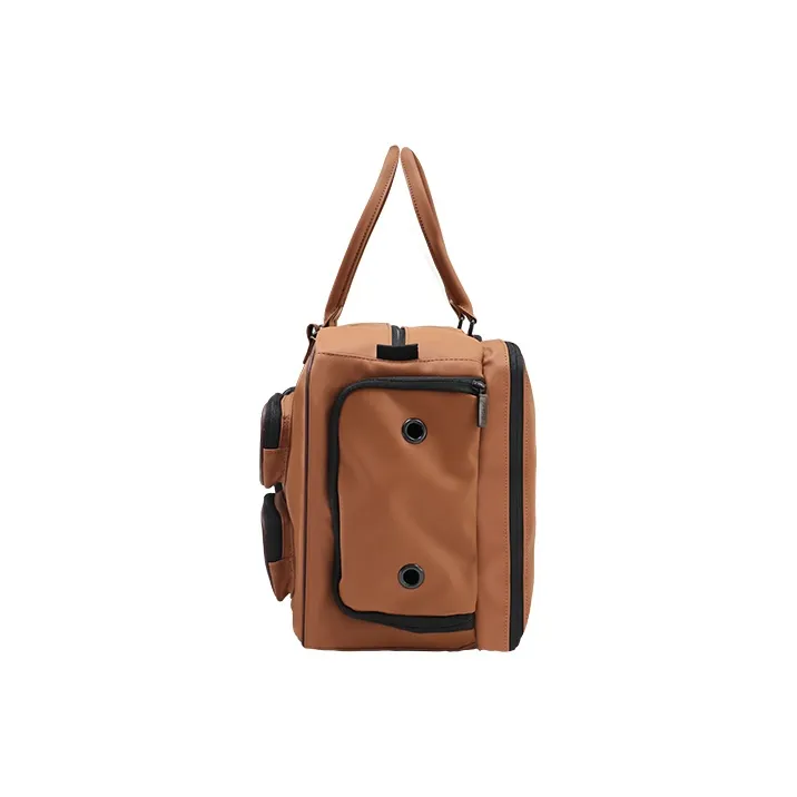 YONEX Badminton Racket Bags Fits 5 Pieces Casual, Sports Crossbody Bag Ecru/Brown Unisex-1