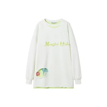 ANDREA MARTIN Sweatshirts Unisex White