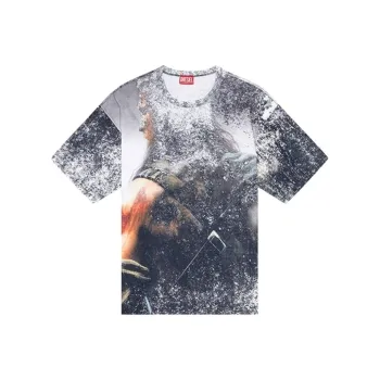 DIESEL T Boxt Q21 Movie Poster Printed T Shirt