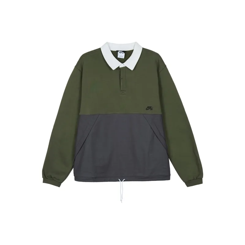 Nike Sweatshirt Unisex Khaki Green-0