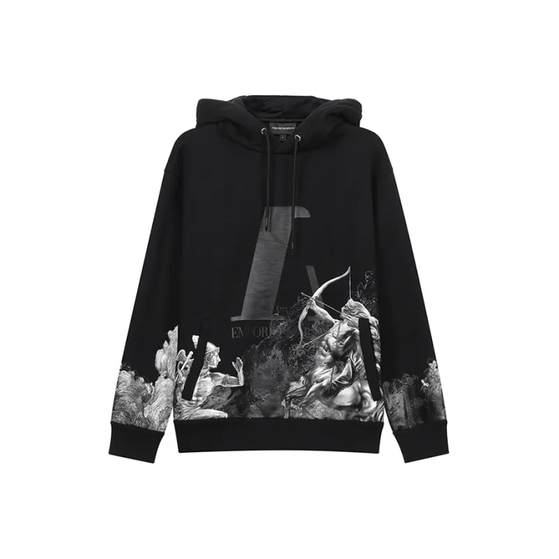 EMPORIO ARMANI Sweatshirt Men's Black-0