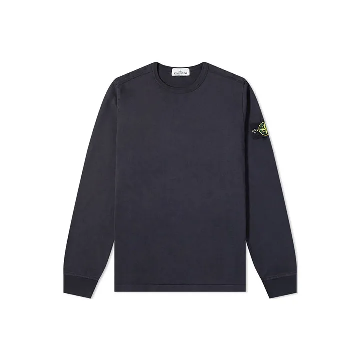 STONE ISLAND Sweatshirts Men Navy Blue-0