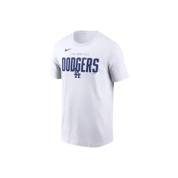 Nike T-Shirt Men's White Los Angeles Dodgers