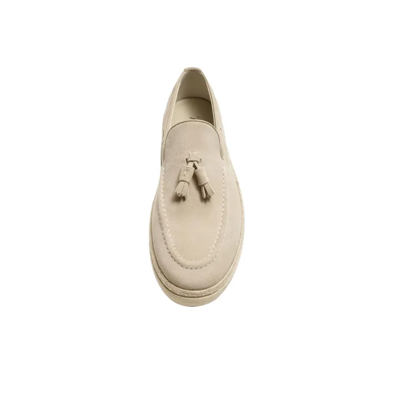 ZARA Boat Shoes Men's Beige Yellow-4