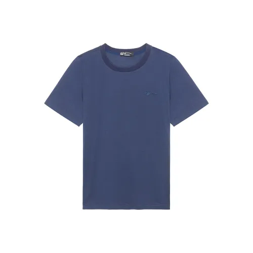 ANDREW MACKENZIE T Shirt Men's Deep Navy Blue