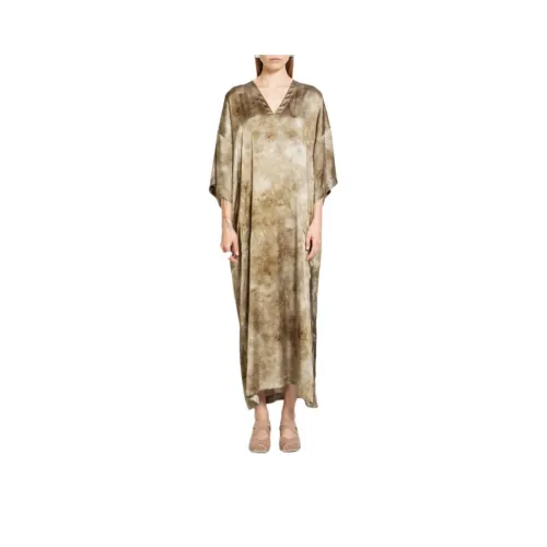 UMA WANG Long Sleeved Dresses Women's Green