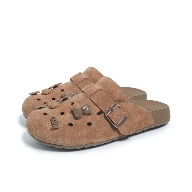FCMM Closed Toe Slippers Women's Box Included-7
