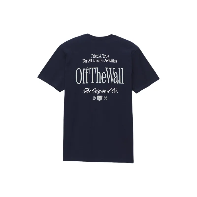 Vans Holmdel T-Shirt Men's Marine Blue-0
