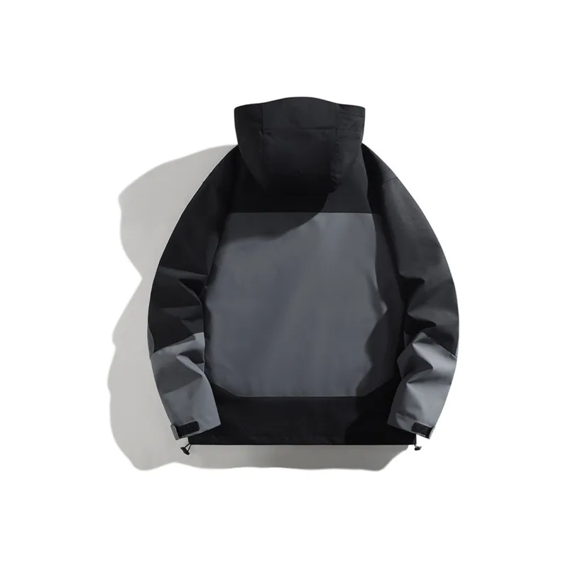 ROBINHOOD Water Resistant Windproof Breathable Wear Resistant Warm Water Repellent Windbreaker Jacket Unisex-30