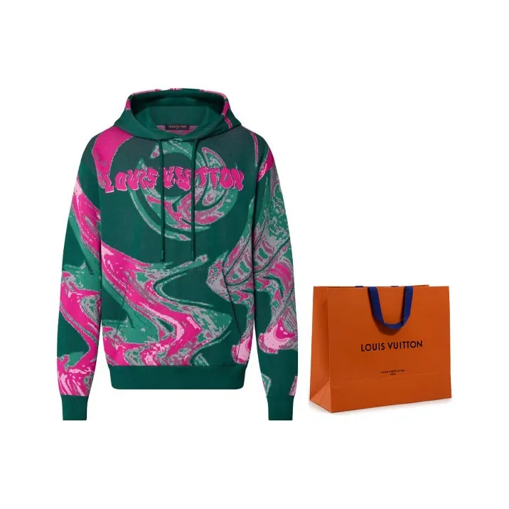 LOUIS VUITTON FW23 Sweatshirt Men's Green-6