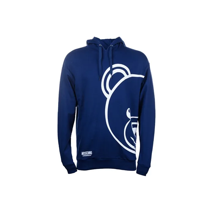 MOSCHINO Sweatshirts Men Blue-0
