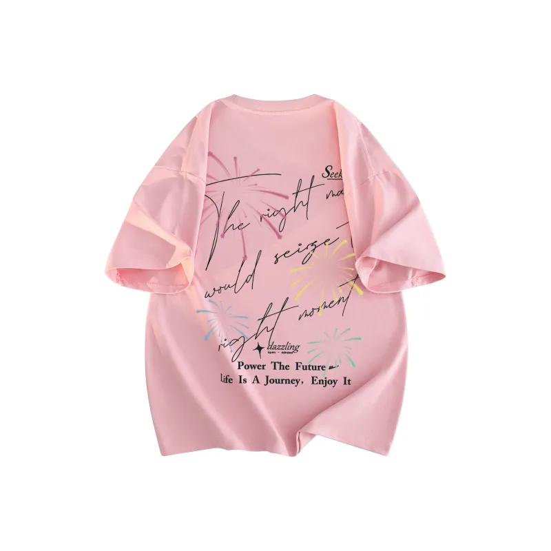 Warrior Huichao Riding The Wind Collection T Shirt Unisex Pink-1
