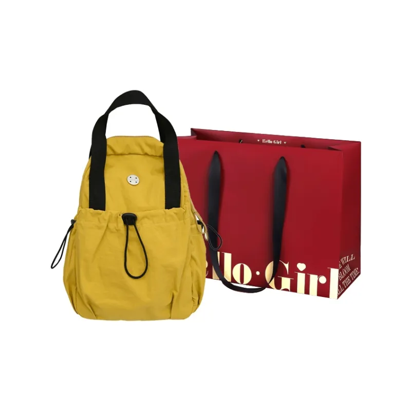 GOX Nylon Sling Bag Regular Unisex White/Black/Red/Light Purple/Green/Yellow/Khaki-7
