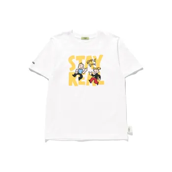 STAYREAL Crew Neck Short Sleeved T Shirts Unisex