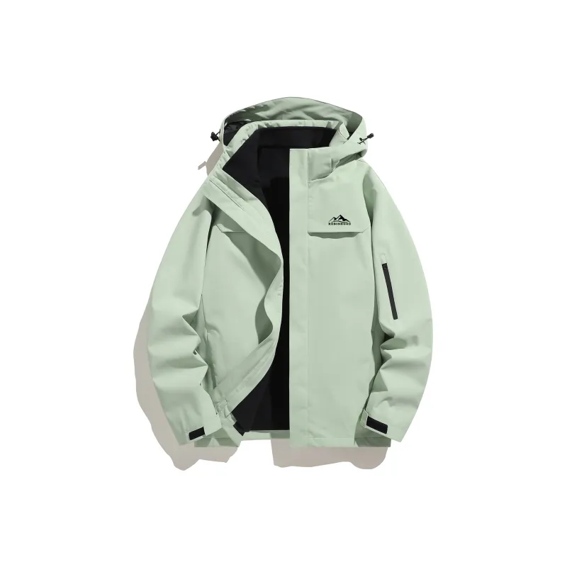 ROBINHOOD Water Resistant Windproof Breathable Wear Resistant Warm Water Repellent Windbreaker Jacket Unisex-25