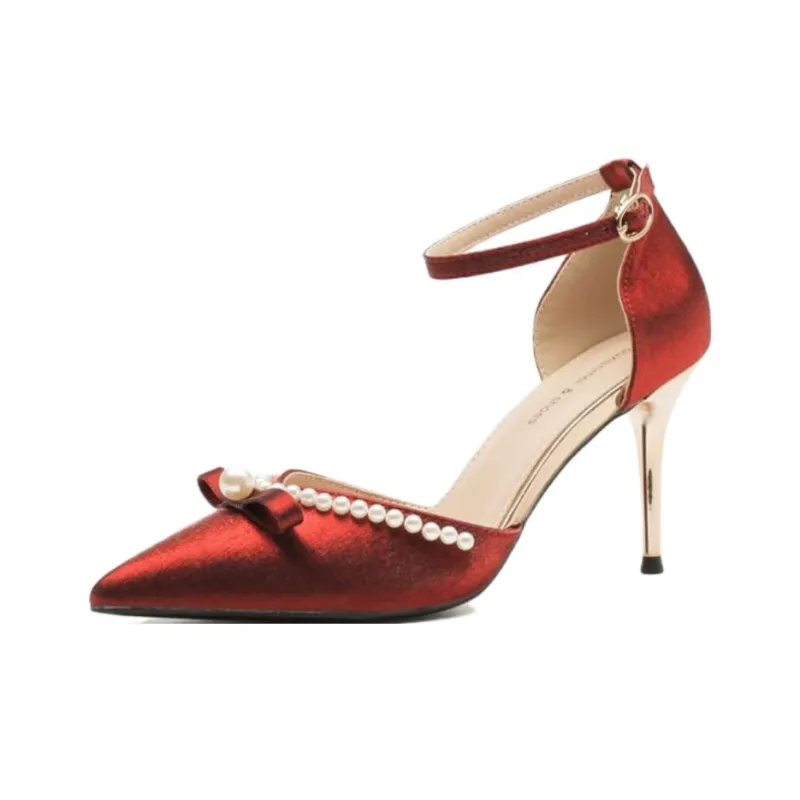 Than Than Me Slim Heel High Heels Women's-2