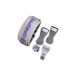 Gray[Belt+1 Pair of Lifting Straps+1 Pair of Wrist Braces]
