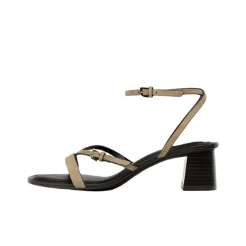 ZARA Strap Sandals 5cn Women's Sandy Brown