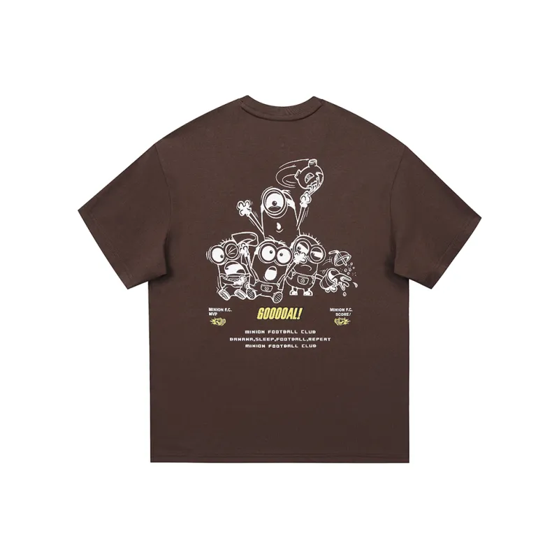 361° x XIAOHUANGREN,LIANMINGKUAN T Shirt Unisex New Coffee-0