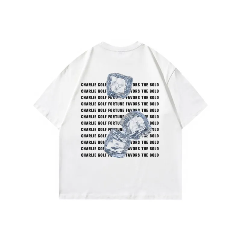 CHARLIE GOLF T Shirt Unisex White-0