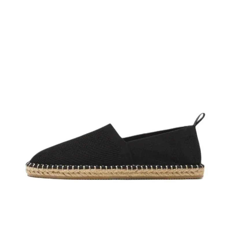 ZARA Espadrilles Men Black-0