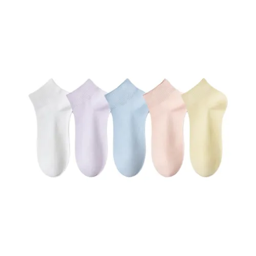 Temooues Ankle Socks Women's 5 Pack