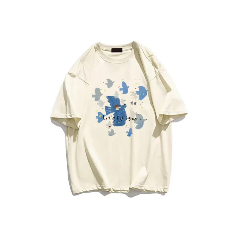 Cotton shopping T Shirts Unisex-12