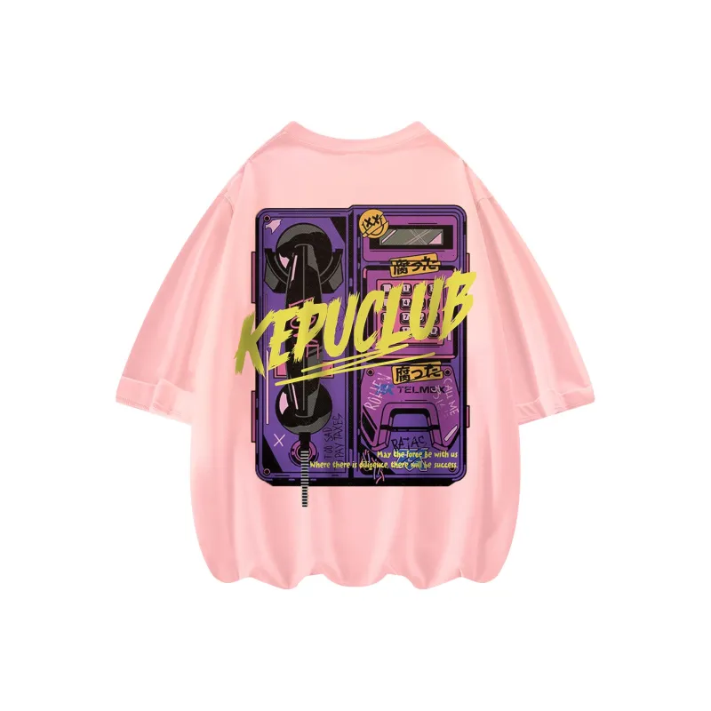 Kepu Short Sleeved T Shirts Unisex-4