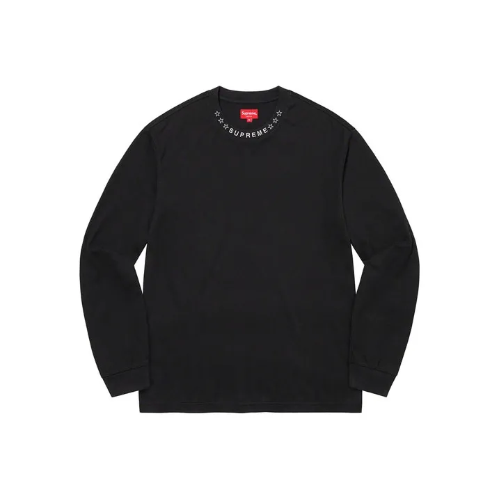 Supreme Stars Collar L/S Top-0
