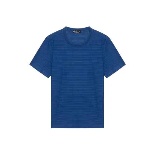 ANDREW MACKENZIE T Shirt Men's Deep Navy Blue
