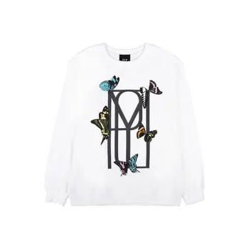 YLDP Sweatshirts Unisex White