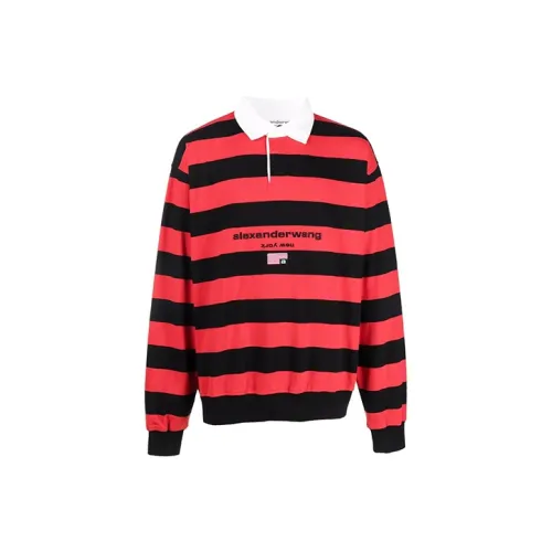 Alexander Wang Sweatshirts Unisex Red
