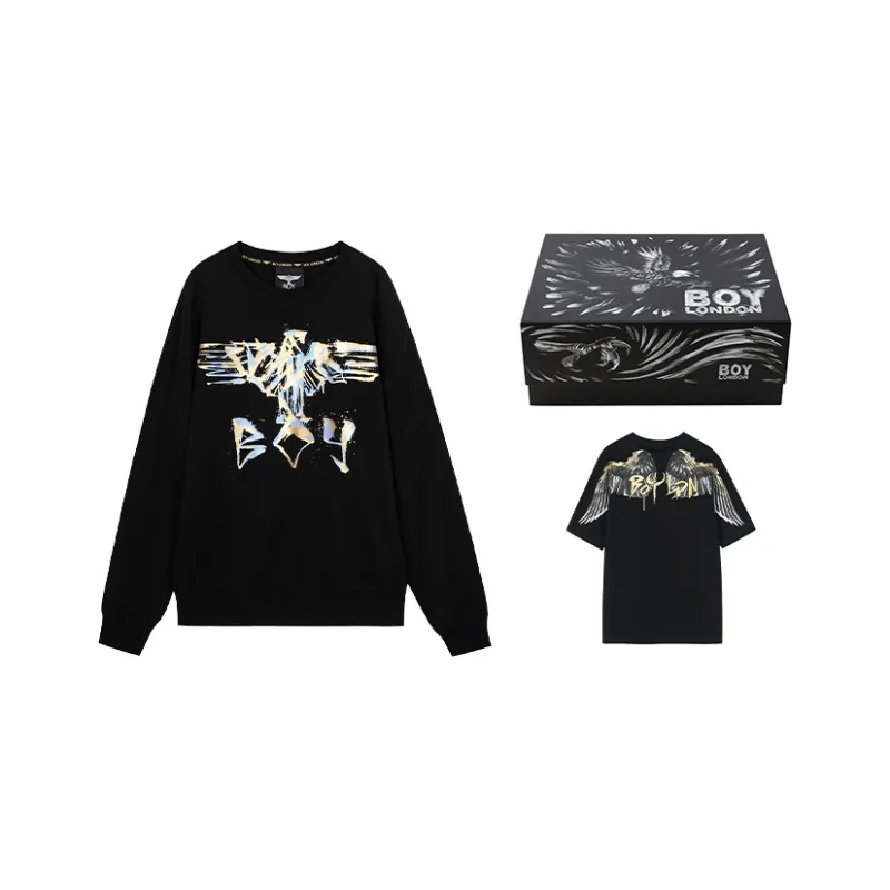 Boy London Sweatshirt Unisex Black-3