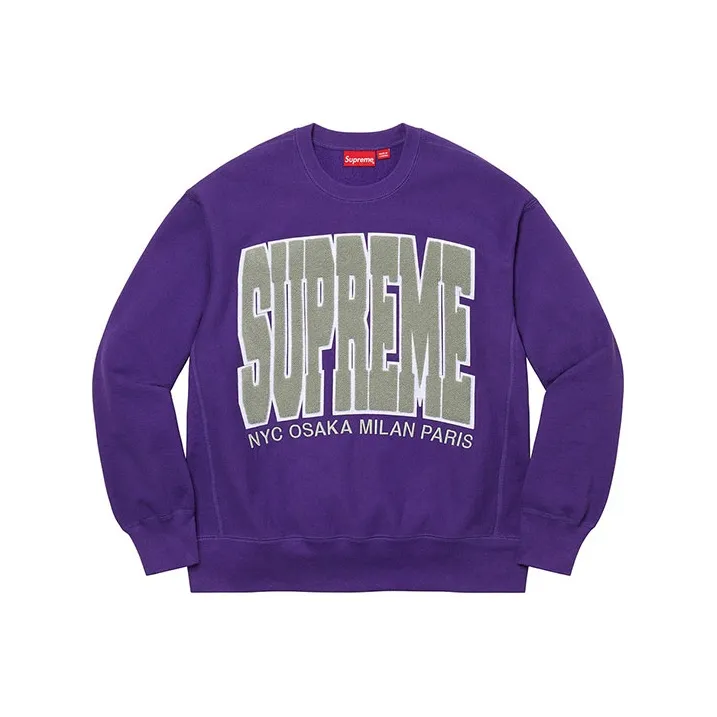 Supreme Cities Arc Crewneck-1