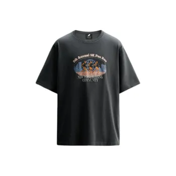 ZARA T Shirts Men Sea Blue