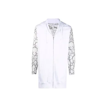 CDG Graphic print Zip up Hoodie