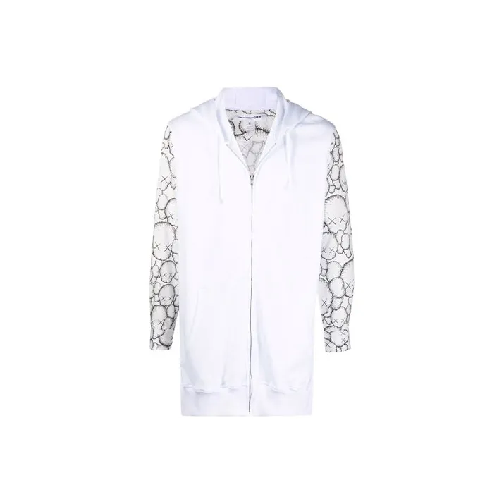 CDG Graphic print Zip up Hoodie-0