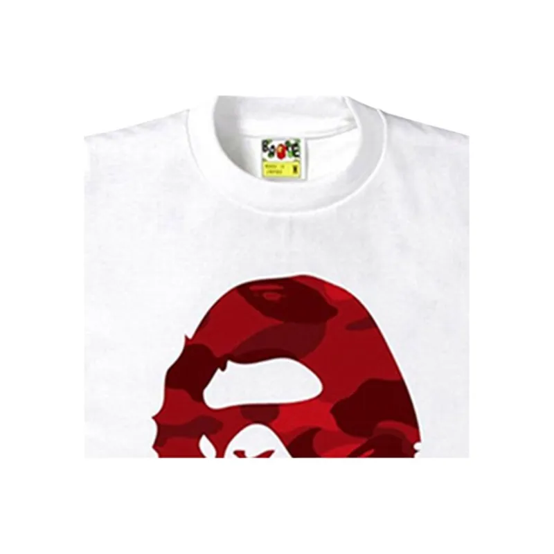 A BATHING APE T Shirt Unisex White-2