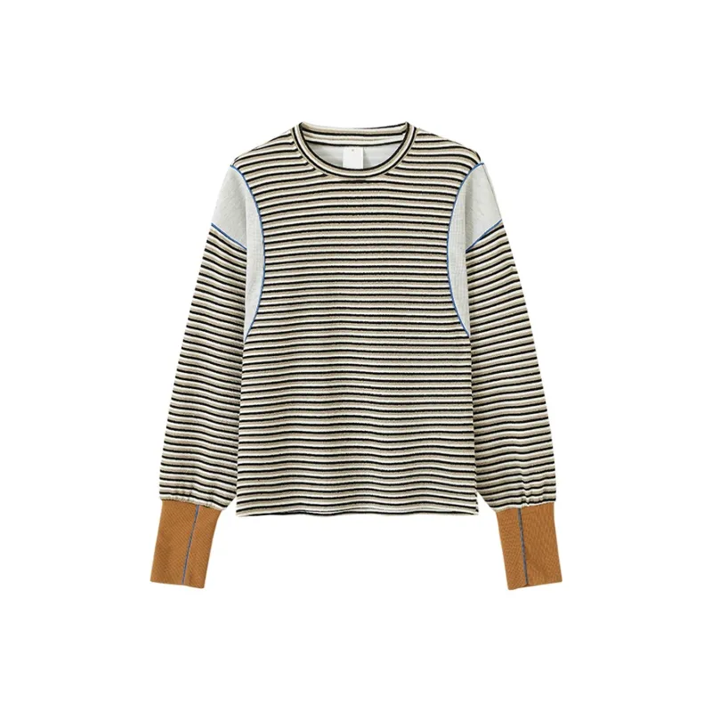 CONP T Shirts Unisex Black Gray Stripes-0