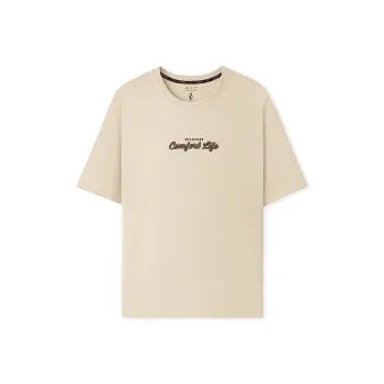 Skechers T Shirt Unisex Irish Cream
