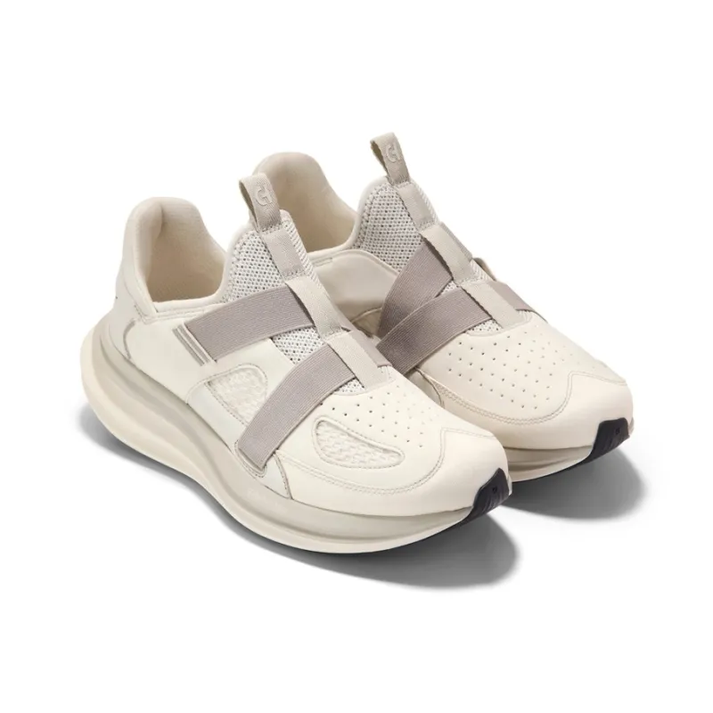 COLE HAAN RUNNING Collection Cushioning And Breathable Low Top Casual Shoes Men's Beige Box-1