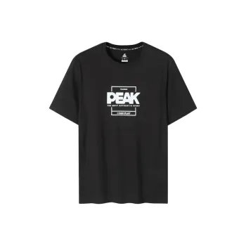 PEAK T Shirts Men Black