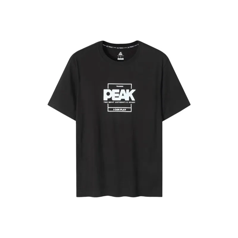 PEAK T Shirts Men Black-0