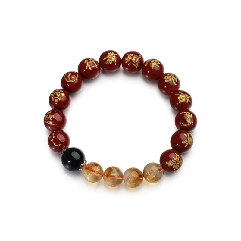 XIBAOCHUNHUA Cinnabar Bracelets Unisex-0