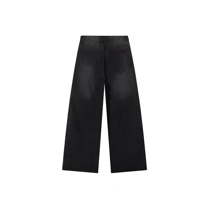 FONDLOOK Jeans Unisex Black-2