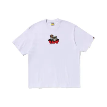 A BATHING APE Logo print Cotton T shirt