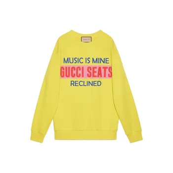 GUCCI FW21 Sweatshirt Men's Yellow