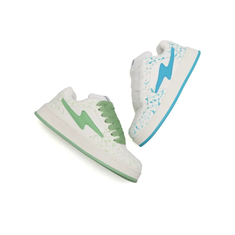 Circle Small Coverage Slip Resistant, Abrasion Resistant, Height Increasing Low Top Skateboard Shoes Unisex-33