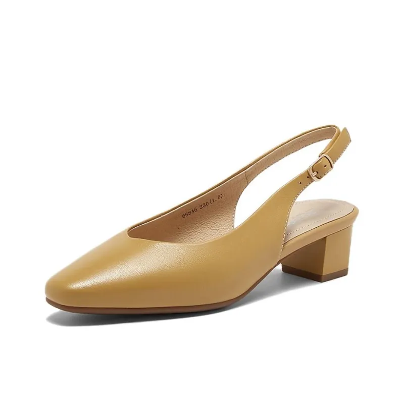 BATA Chunky Heel High Heels Women's-9